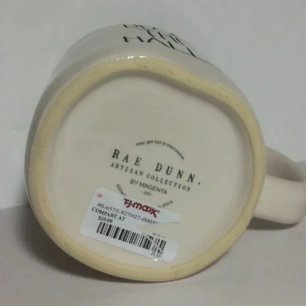New Rae Dunn BY Magenta DECK THE HALLS Mug